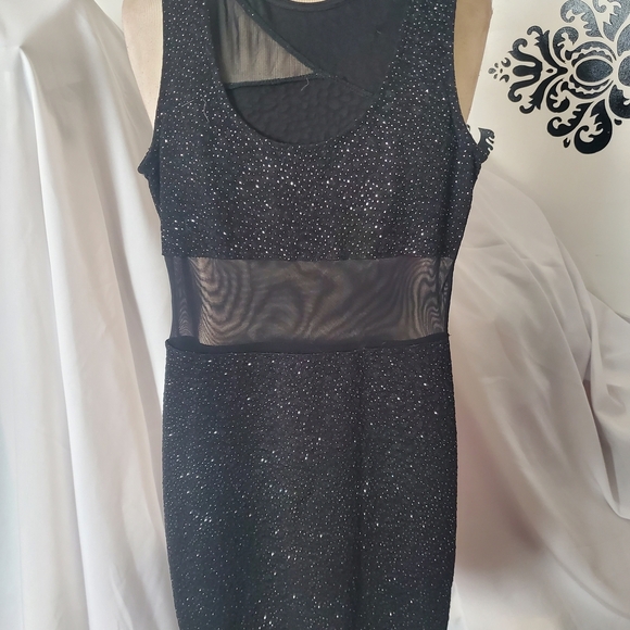 Forever 21 Black Halter Sheath Mini Dress - Picture 4 of 8